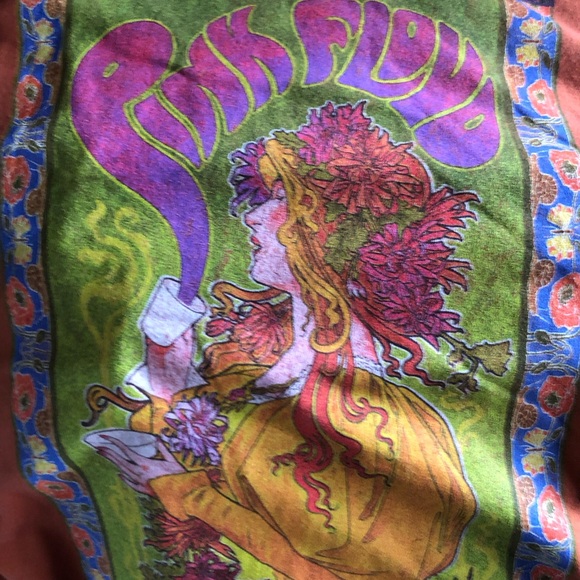 Pink Floyd Marquee Boyfriend T Shirt - Picture 3 of 4